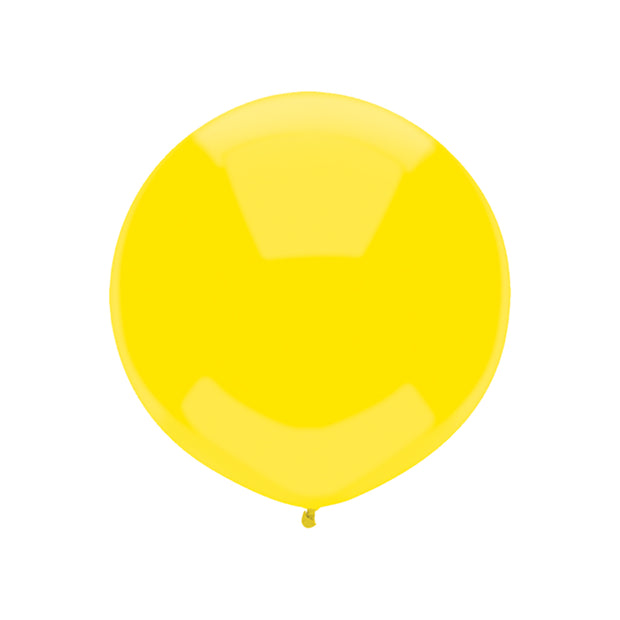 17" Lemon Yellow Balloon