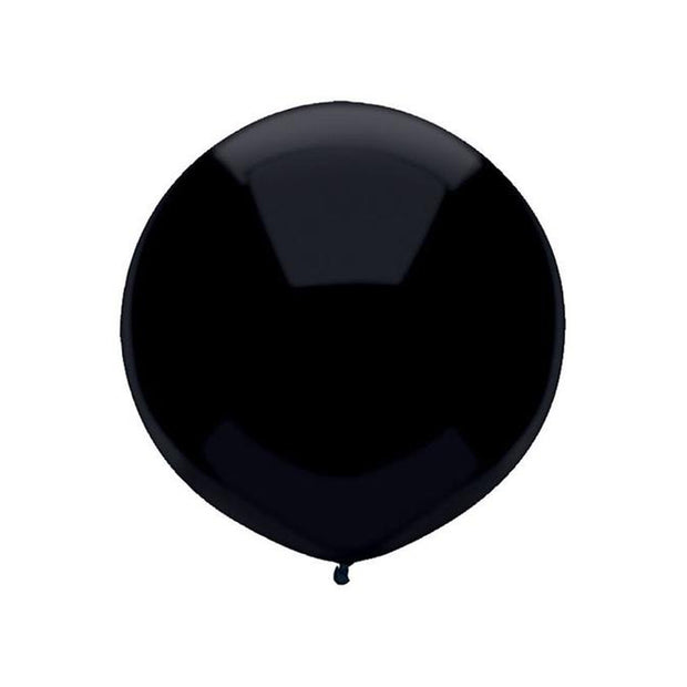 17" Black Balloon