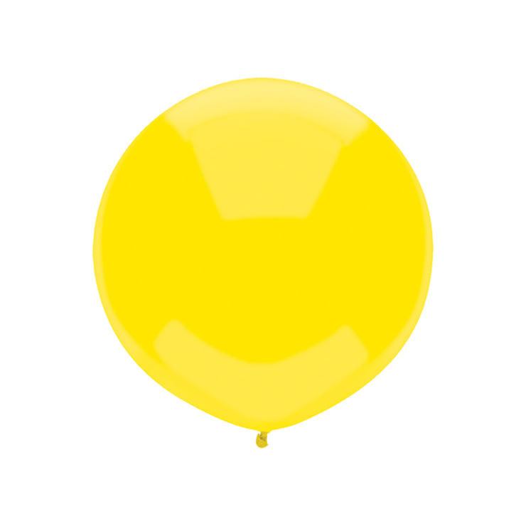 17" Lemon Yellow Balloon