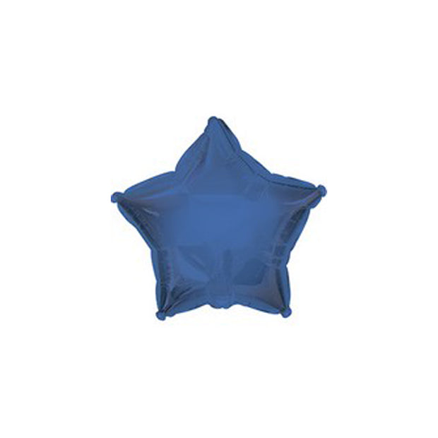 Mini Blue Foil Star Balloons