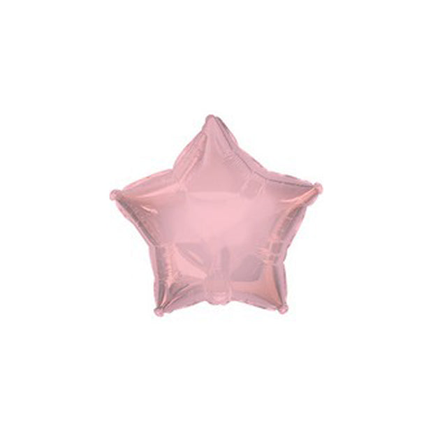 Mini Pink Foil Star Balloons