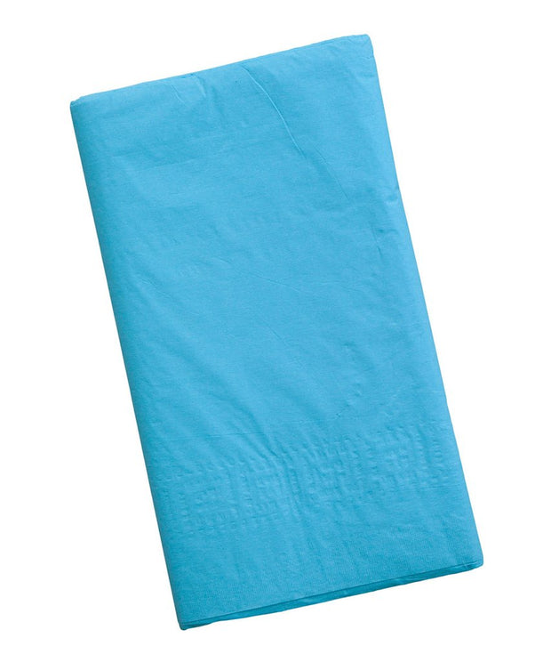 Caribbean Blue Paper Table Cover