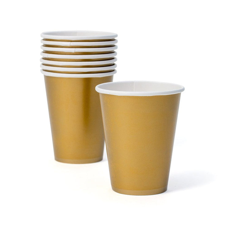 Gold Classic Paper Cups