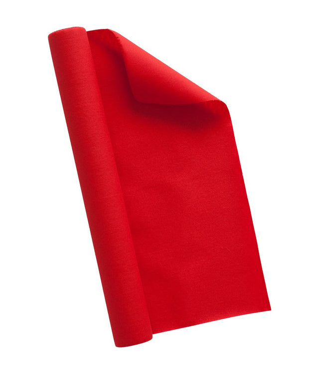Red Paper Table Runner