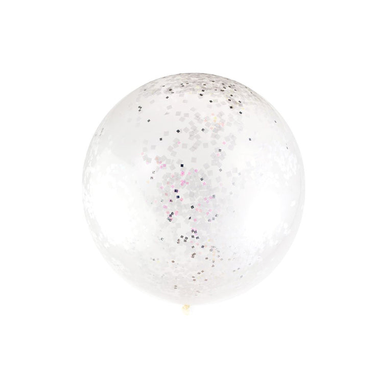 Iridescent Jumbo Confetti Balloon