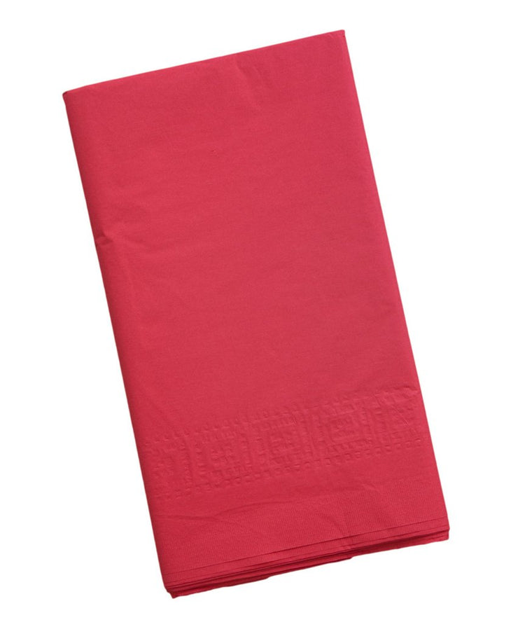 Red Paper Table Cover